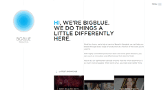 Desktop Screenshot of bigbluethai.com